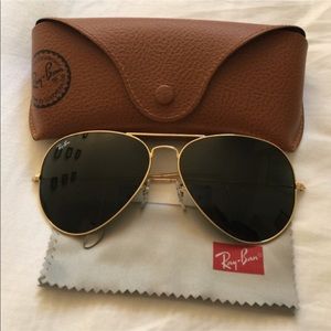 Large Ray-Ban Aviator Sunglasses
